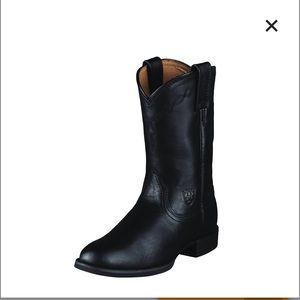 Ariat Heritage Ropers - Black Leather - 10